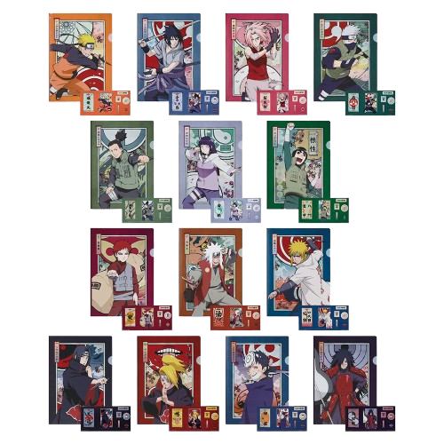 透明文件夾與貼紙