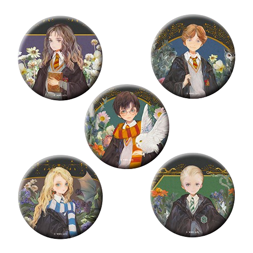 哈利波特水彩系列金屬徽章