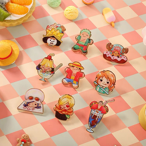 航海王甜品派對系列金屬徽章盒玩