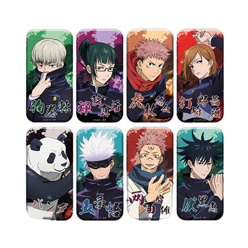 MouXuyy｜咒術迴戰 鐳射金屬徽章(隨機出貨)