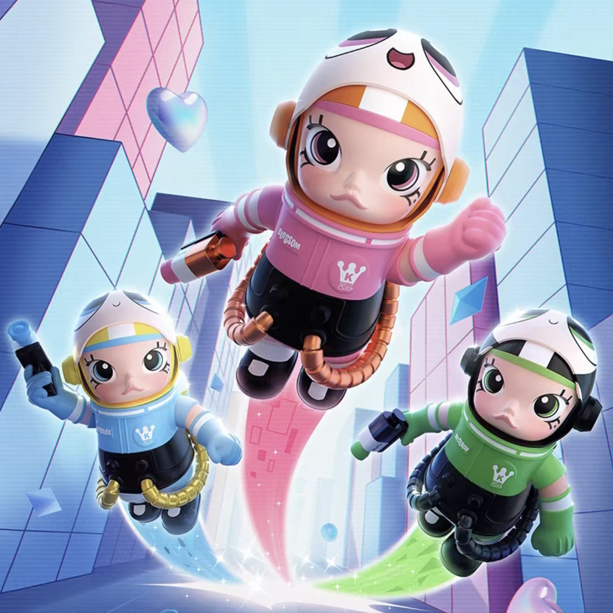 400% MEGA SPACE MOLLY 飛天小女警(隨機出貨)