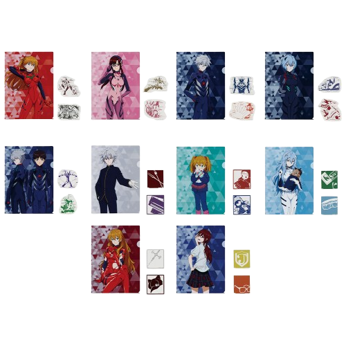 透明文件夾+貼紙組合