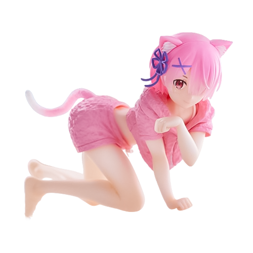 TAiTO｜Re-Zero Desktop Cute 拉姆 貓咪居家服ver. 景品