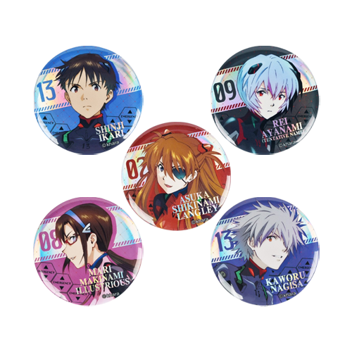 BOOMCOMIC｜EVA 素面鐳射徽章(隨機出貨)