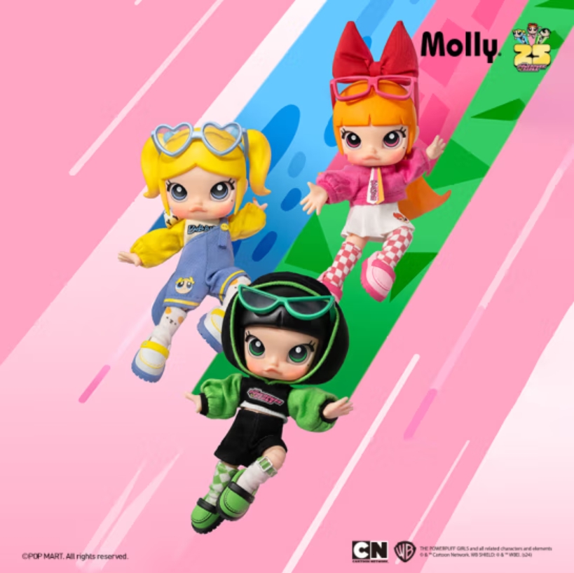 MOLLY×飛天小女警系列可動人偶