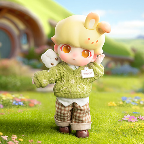 DIMOO 假日兔可動人偶