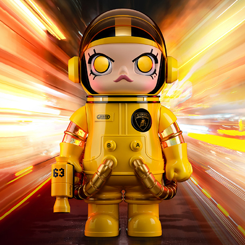 1000% MEGA SPAACE MOLLY 藍寶堅尼汽車定制版 2024