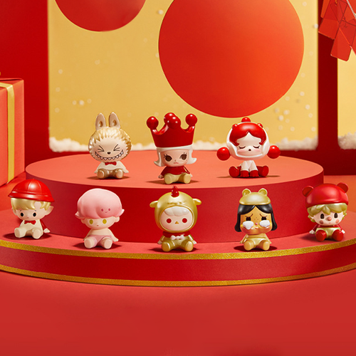 泡泡萌粒 新年坐姿系列