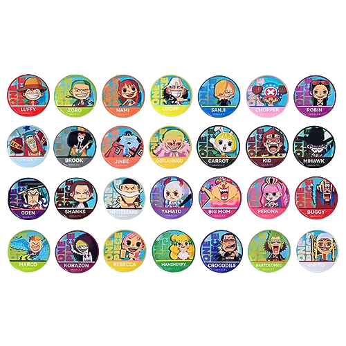 TOEI｜航海王 Everyday系列 馬口鐵徽章第二代 全28種(隨機出貨)