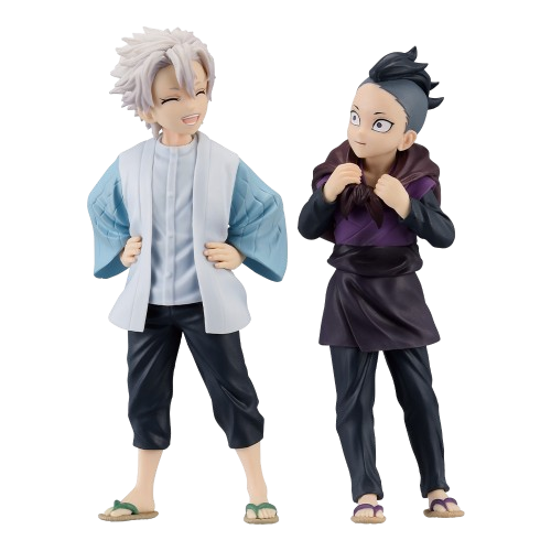 不死川實彌＆玄彌 模型公仔