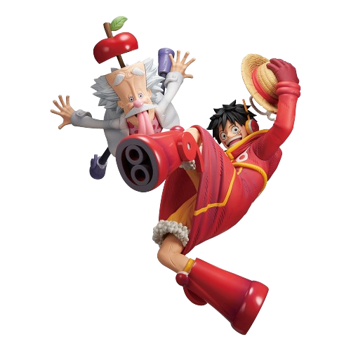 貝加龐克＆蒙其·D·魯夫 MASTERLISE EXPIECE 模型公仔(Last One Ver.)