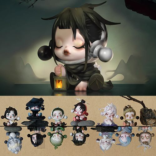 SKULLPANDA 庭前墨梅系列 盲盒(隨機出貨)