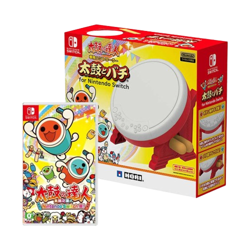 Switch遊戲 太鼓之達人+HORI 太鼓