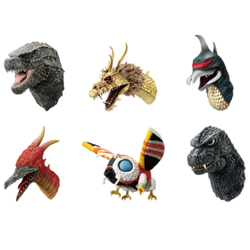 BANDAI｜怪獸頭部磁鐵(隨機出貨)