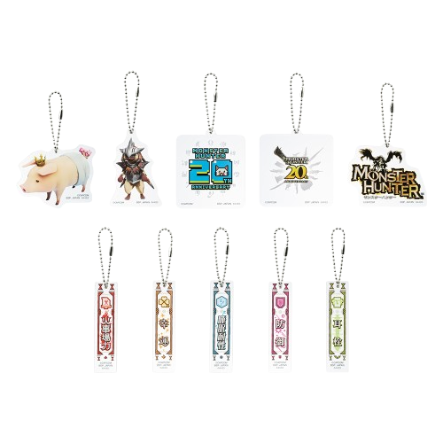 壓克力吊飾收藏 全10種