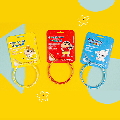 VICTOR｜蠟筆小新聯名系列 羽毛球拍線(隨機出貨)