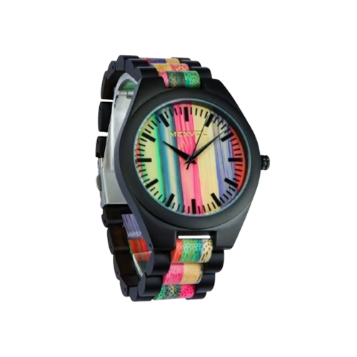 MEXVEL|新D8118 木質錶帶