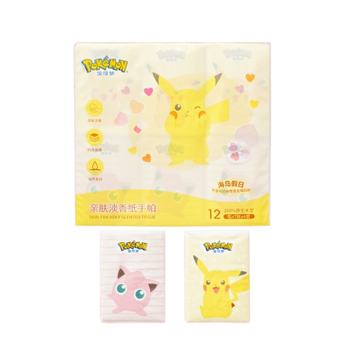 MINISO｜寶可夢 手帕紙
