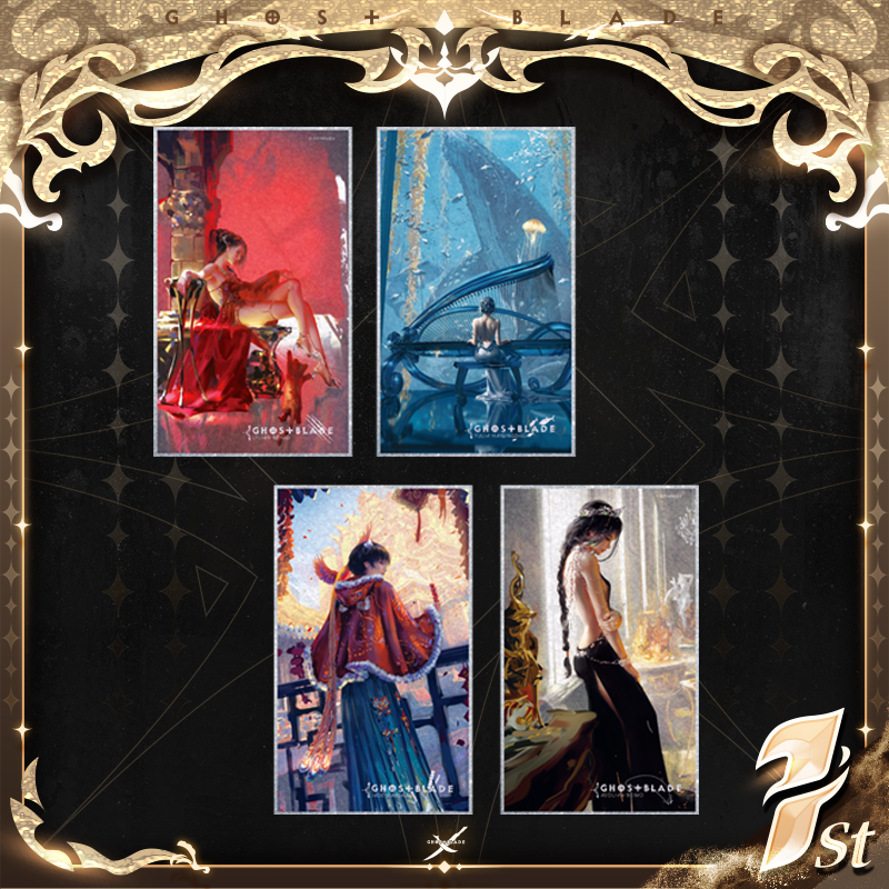 GHOS+BLADE｜亞克力雙閃色色紙(隨機出貨)