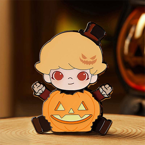 怪怪狂歡節系列 DIMOO 南瓜徽章冰箱貼