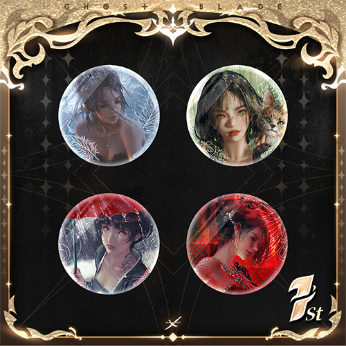 GHOS+BLADE｜期遇系列 徽章(隨機出貨)