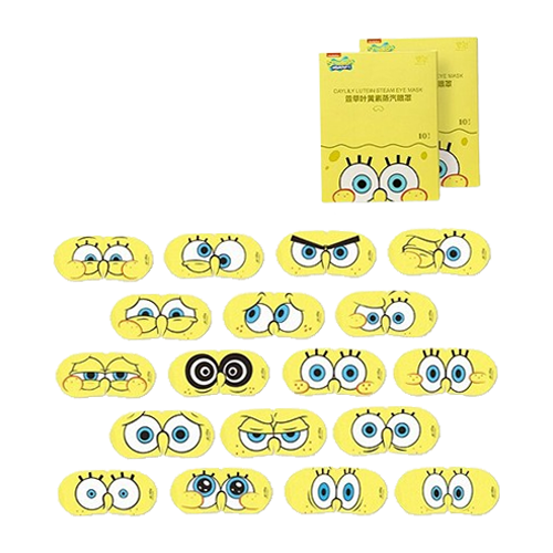 海綿寶寶聯名款 蒸汽眼罩