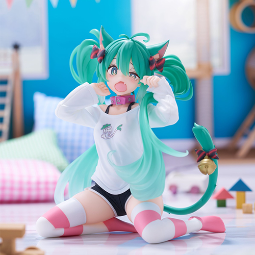 TAiTO｜初音未來 Desktop Cute 初音 貓耳T恤 Ver.