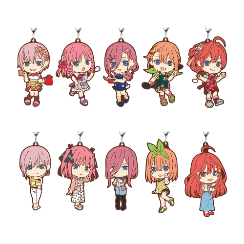 一番賞 五等分花嫁系列橡膠吊飾 (隨機出貨)