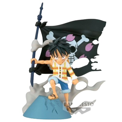 BANPRESTO|航海王 WCF LOG STORIES 蒙其·D·魯夫 看!沒折斷