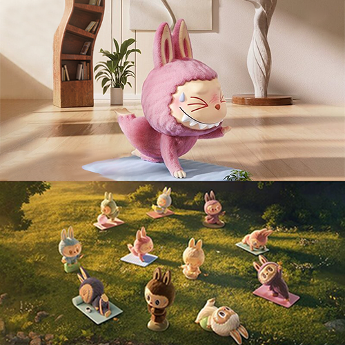 THE MONSTERS 慵懶瑜伽系列 盲盒(隨機出貨)