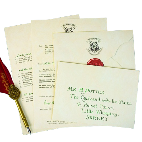 哈利波特霍格沃茲錄取通知書