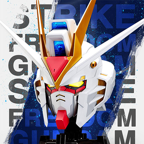 BANDAI｜BN HEAD Vol.2 ZGMF-X20A 攻擊自由鋼彈 發光頭像