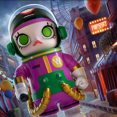 400% SPACE MOLLY 小丑