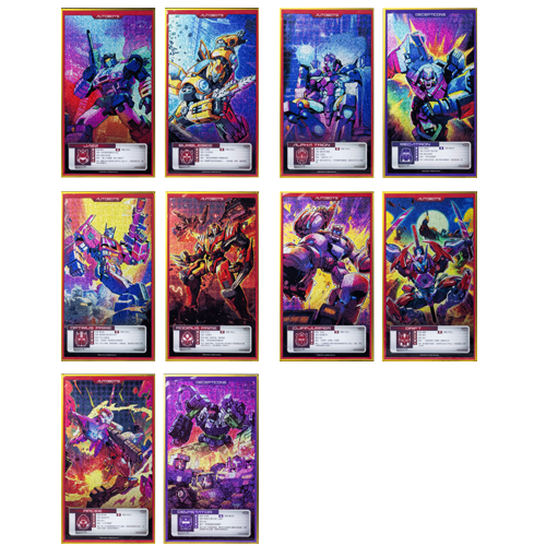 福賞&變形金剛 色紙