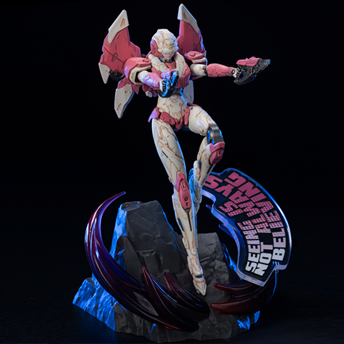 福賞&變形金剛 阿爾茜 收藏模型