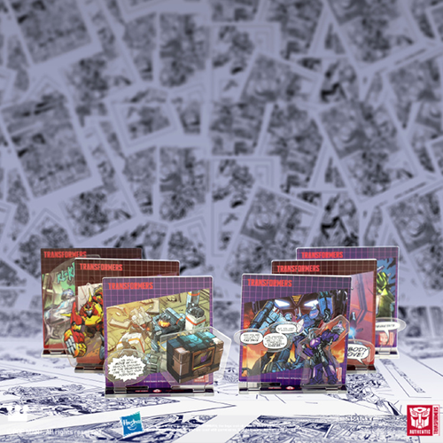 福賞&變形金剛 亞克力擺件