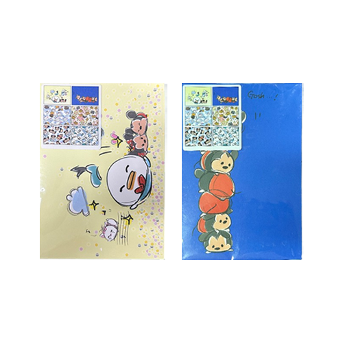 迪士尼 鬆鬆明信片