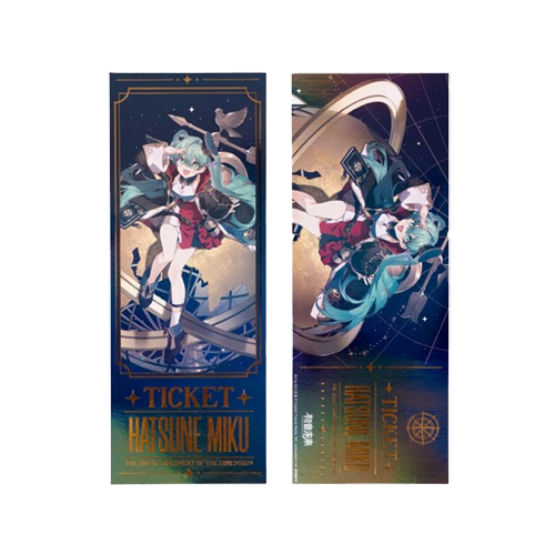 moeyu｜初音未來 次元大發現 鐳射票