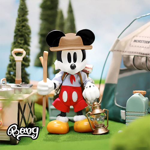 MORSTORM｜露營可動系列 米奇 露營小領隊