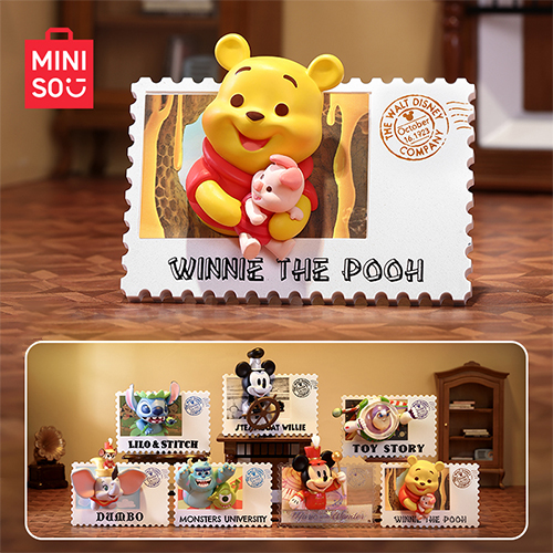 MINISO｜迪士尼 復古郵票系列盲盒(隨機出貨)