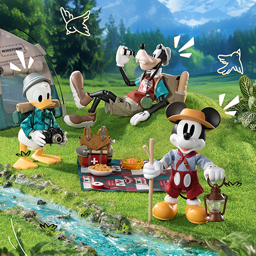 迪士尼 露營小分隊出發
