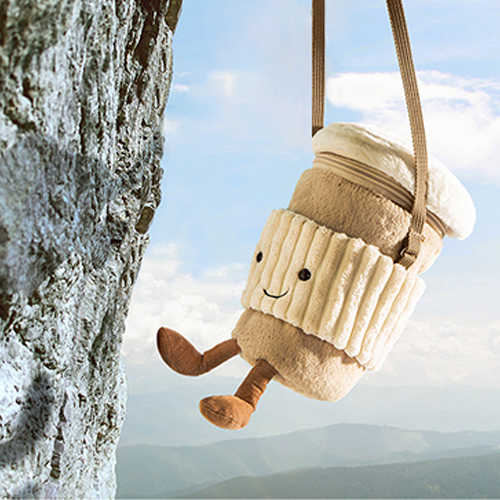 jELLYCAT｜趣味咖啡隨行杯包包