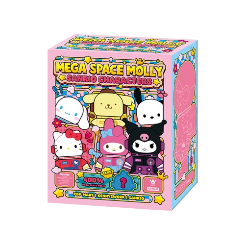 400% SPACE MOLLY 三麗鷗家族系列(隨機出貨)