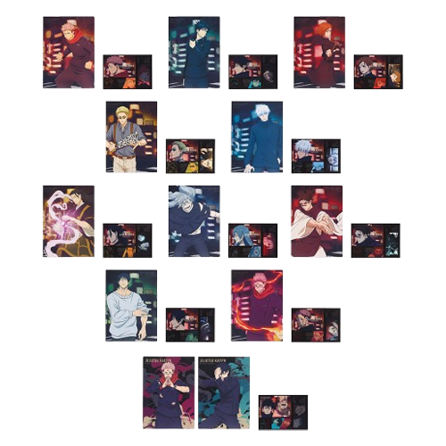 透明文件夾・貼紙套組