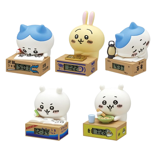 KITAN｜Chiikawa 一起努力吧 時鐘扭蛋 第一彈(隨機出貨)