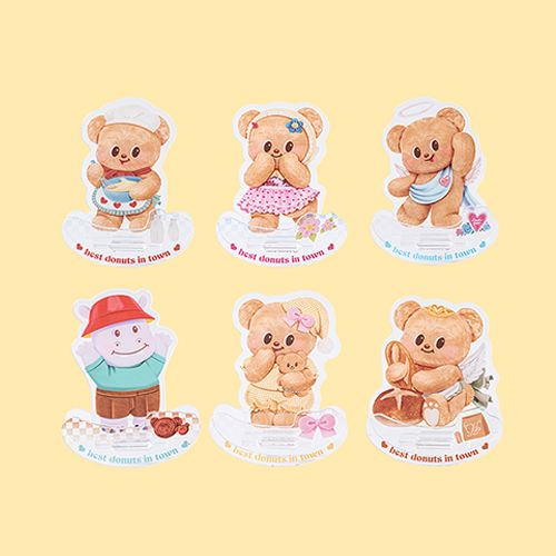 Deli｜黃油小熊系列 亞克力搖搖樂盲盒(隨機出貨)