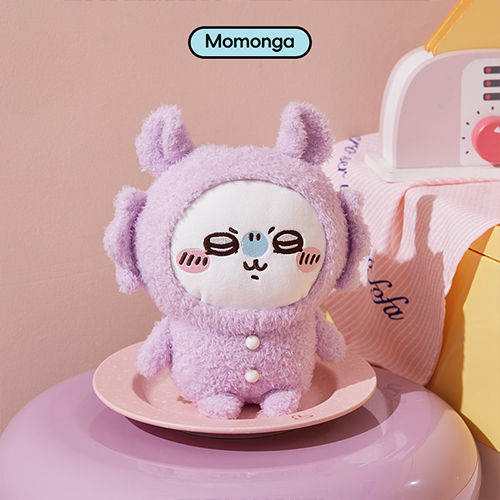 MINISO｜chiikawa系列睡衣坐姿公仔 Momonga