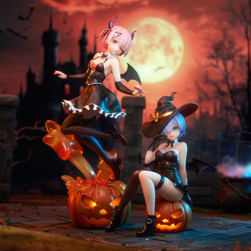 AniMester x KDcolle｜Re:ZERO 蕾姆&拉姆 幻夜魔法使Ver.