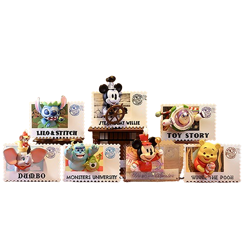 MINISO｜迪士尼 復古郵票系列盲盒(隨機出貨)