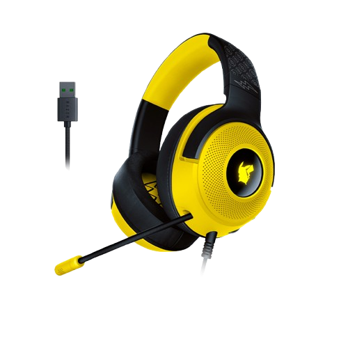 Razer｜寶可夢聯名 北海巨妖 Kraken V3 X 有線耳麥